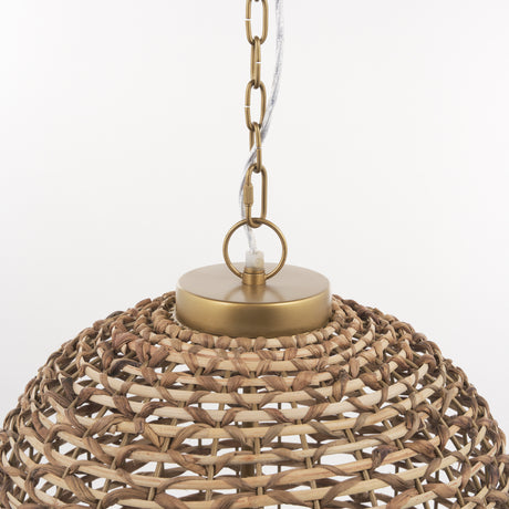 Sana Tall Watergrass Pendant Light from Mercana - Luna Furniture