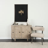 Struck by Studio M a handmade Original Framed 3D Textured Artwork under Glass from Mercana - Luna Furniture
