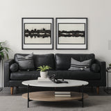 Sound Bite I by Studio M a handmade Original Framed Artwork under Glass from Mercana - Luna Furniture