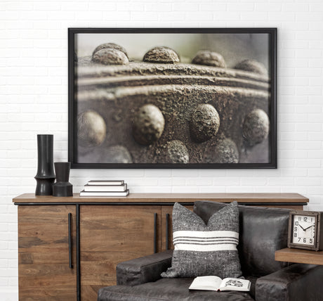 Industrial Collect - Join by Michael Banks a Hand Embellished Textured Framed Photo Art Print from Mercana - Luna Furniture
