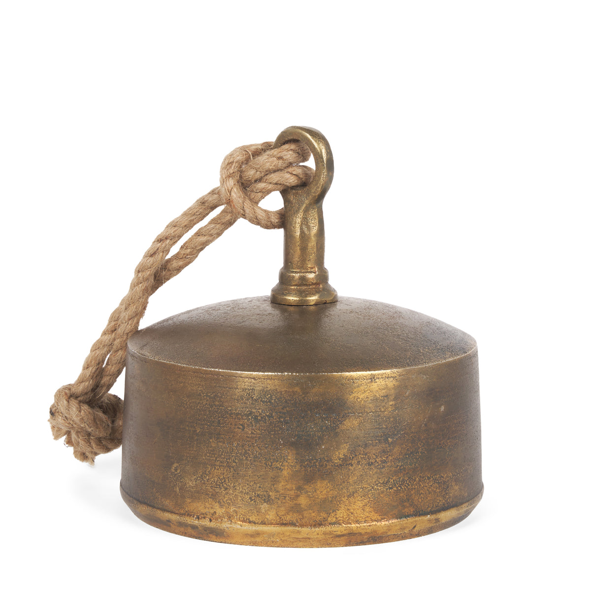 Quincy Large Gold Metal Decorative Bell Object from Mercana - Luna Furniture