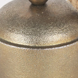 Quincy Medium Gold Metal Decorative Bell Object from Mercana - Luna Furniture