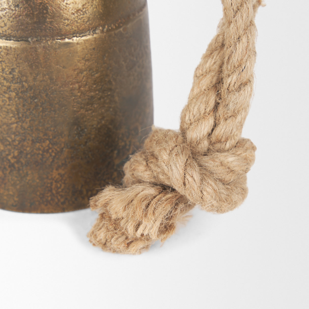 Quincy Small Gold Metal Decorative Bell Object from Mercana - Luna Furniture