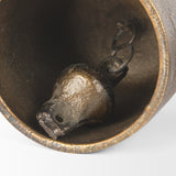 Quincy Small Gold Metal Decorative Bell Object from Mercana - Luna Furniture