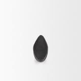 Piero Small Matte Black Metal Decorative Bowl from Mercana - Luna Furniture