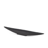 Piero Large Matte Black Metal Decorative Bowl from Mercana - Luna Furniture