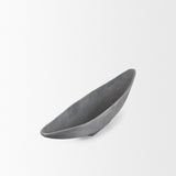 Piero Small Concrete Finished Metal Decorative Bowl from Mercana - Luna Furniture