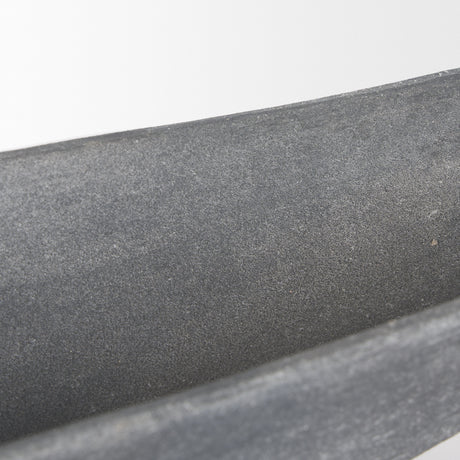 Piero Small Concrete Finished Metal Decorative Bowl from Mercana - Luna Furniture