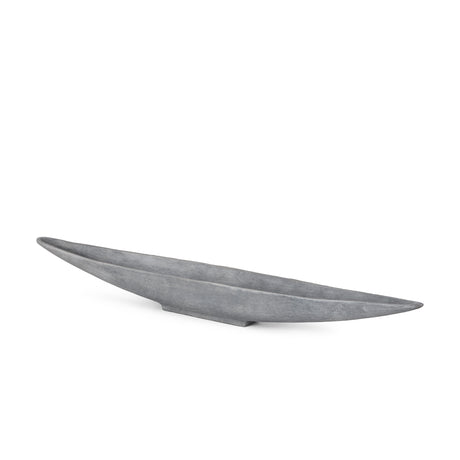 Piero Large Concrete Finished Metal Decorative Bowl from Mercana - Luna Furniture