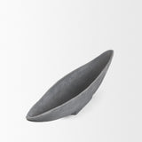 Piero Large Concrete Finished Metal Decorative Bowl from Mercana - Luna Furniture