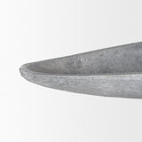 Piero Large Concrete Finished Metal Decorative Bowl from Mercana - Luna Furniture