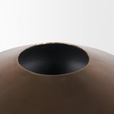 Quiana Large Gold Metal Vase from Mercana - Luna Furniture