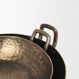 Pama Hammered Gold Metal Decorative Trays (Set of 2) from Mercana - Luna Furniture