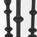 Paolo Matte Black Metal Candle Holder (Set of 3) from Mercana - Luna Furniture