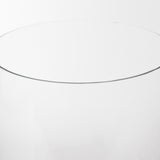 Price Large Matte Black-Brown Metal w/ Glass Hurricane Candle Holder from Mercana - Luna Furniture