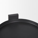 Price Large Matte Black-Brown Metal w/ Glass Hurricane Candle Holder from Mercana - Luna Furniture