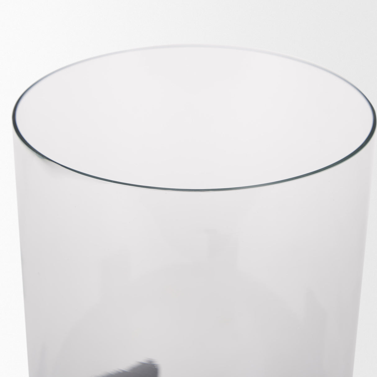 Price Small Matte Black-Brown Metal w/ Glass Hurricane Candle Holder from Mercana - Luna Furniture