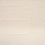 Shae Brown Wood w/ Oatmeal Fabric Ottoman from Mercana - Luna Furniture