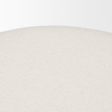Shaiden Brown Wood w/ Cream Fabric Stool from Mercana - Luna Furniture