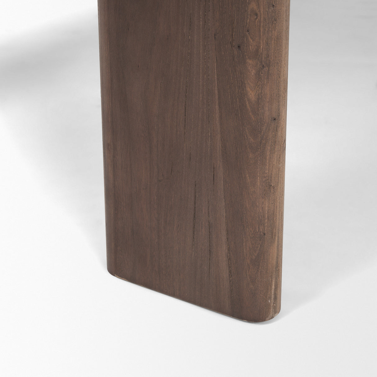 Sohan Dark Elm Wood Oval Dining Table from Mercana - Luna Furniture