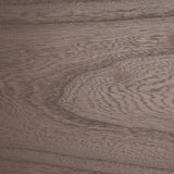 Sohan Dark Elm Wood Oval Dining Table from Mercana - Luna Furniture