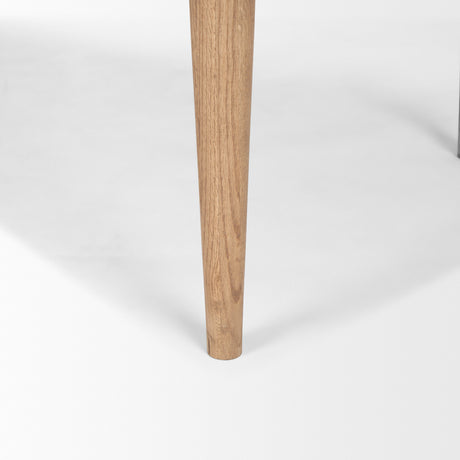 Suvan 72L Light Brown Rectangular Oak Wood Dining Table from Mercana - Luna Furniture