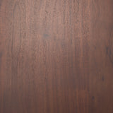 Soma 48" Red Brown Acacia Wood Round Dining Table from Mercana - Luna Furniture