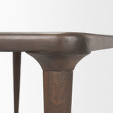 Suvan 72L Medium-Dark Brown Rectangular Wood Dining Table from Mercana - Luna Furniture