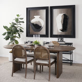 Price Small Matte Black-Brown Metal w/ Glass Hurricane Candle Holder from Mercana - Luna Furniture