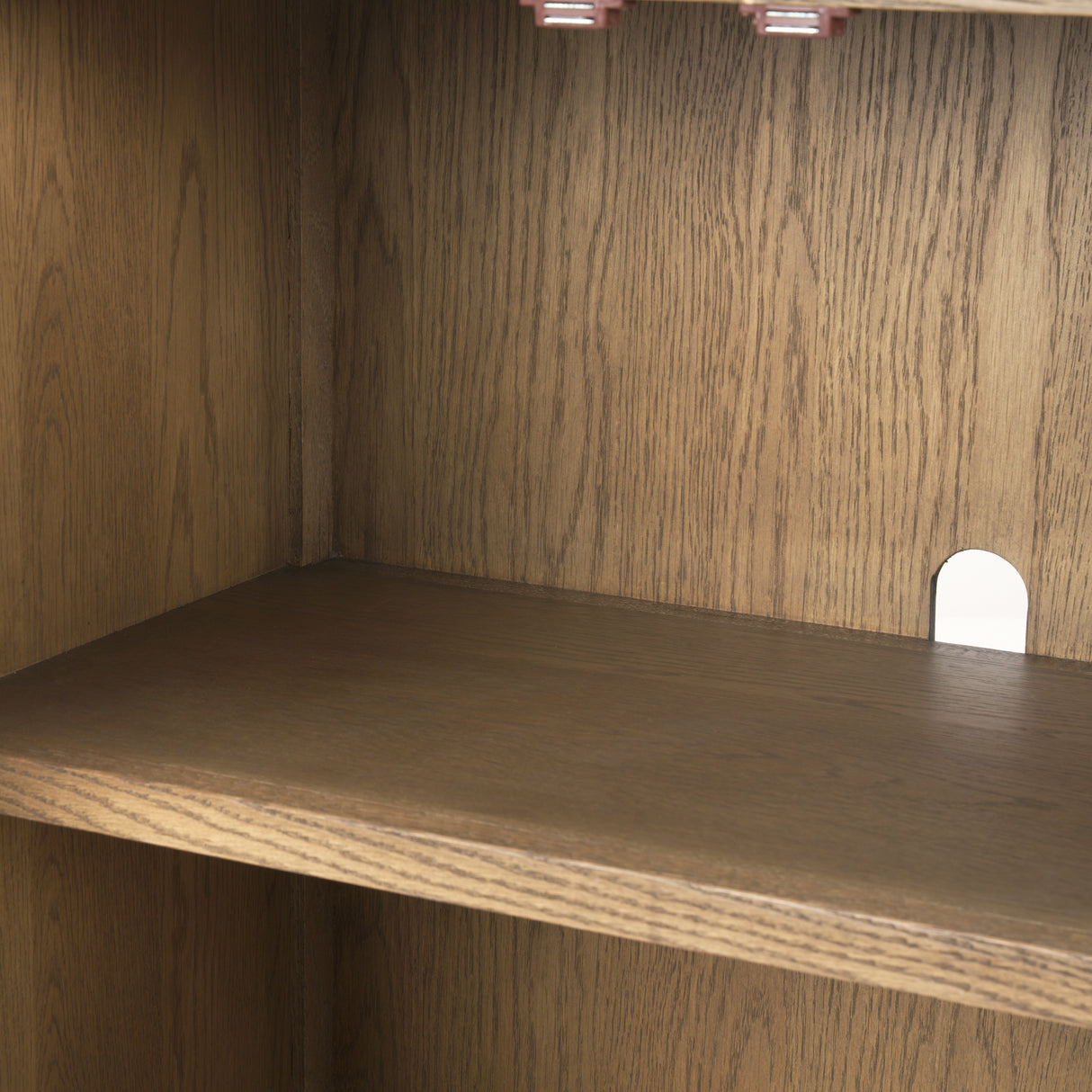 Sina Brown Oak Wood w/ Natural Rattan 4 Door Sideboard from Mercana - Luna Furniture