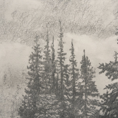 Northern Forest II by Mercana Studio a Hand Embelished Textured Framed Art Print from Mercana - Luna Furniture