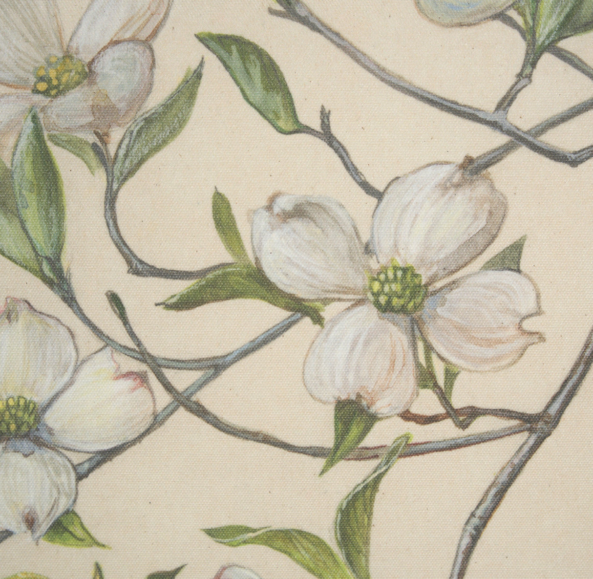 Botanical Study-Cornus Florida by Mercana Studio a Hand Embelished Textured Framed Art Print from Mercana - Luna Furniture