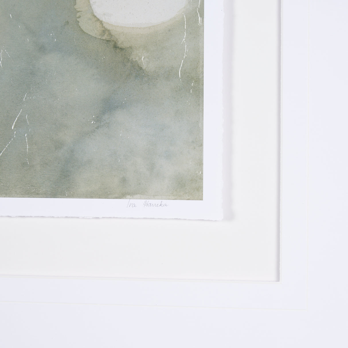Take a Rest by Ira Havuka a Hand Embellished Textured Framed Art Print Matted under Glass from Mercana - Luna Furniture