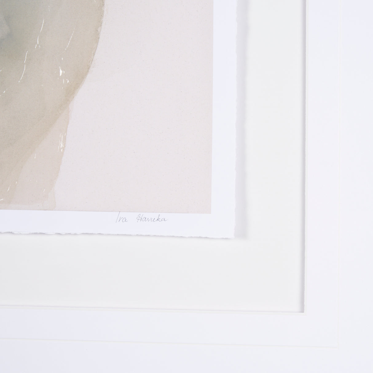 Peace by Ira Havuka a Hand Embellished Textured Framed Art Print Matted under Glass from Mercana - Luna Furniture