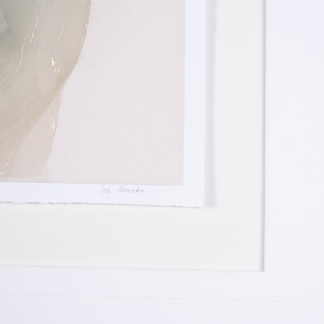 Peace by Ira Havuka a Hand Embellished Textured Framed Art Print Matted under Glass from Mercana - Luna Furniture