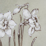Botanical Sketch I (green) by Mercana Studio Hand Embellished Framed Art Print Matted under Glass from Mercana - Luna Furniture