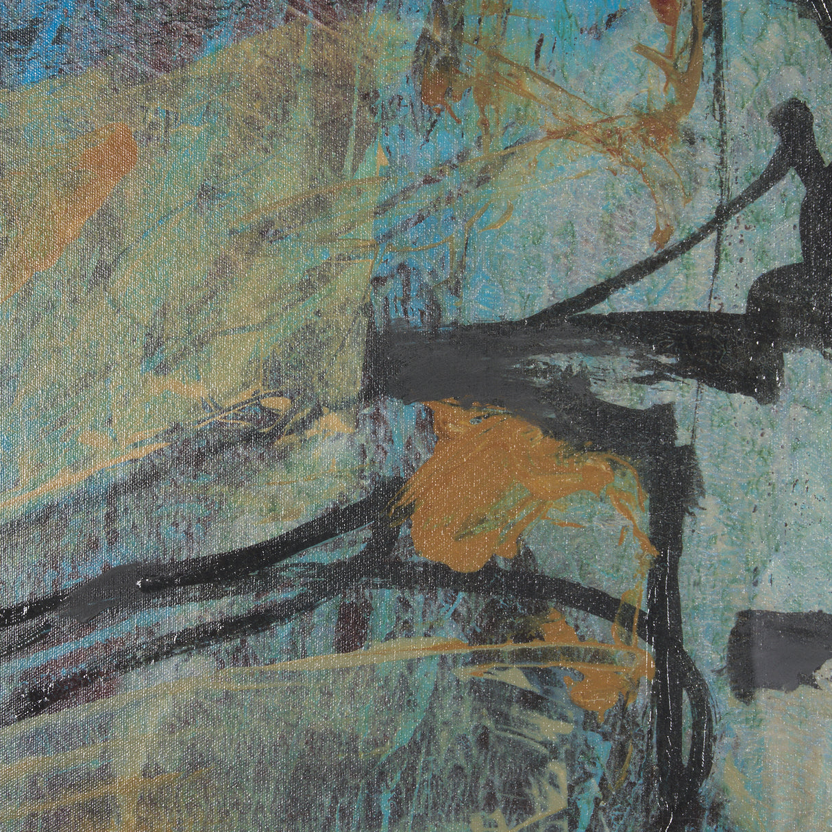 Happenings I by Mercana Studio a Hand Embellished Textured Framed Art Print Matted under Glass from Mercana - Luna Furniture