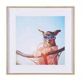 Retro Chihuahua by THE Studio a Framed Photo Art Print Matted under Glass from Mercana - Luna Furniture