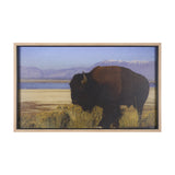 Antelope Island by Gary Blatter a Hand Embellished Textured Framed Photo Art Print from Mercana - Luna Furniture