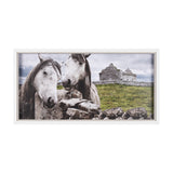 Just Let Me Scratch by Arabella Studios a Hand Embellished Textured Framed Photo Art Print from Mercana - Luna Furniture