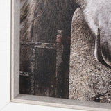 Just Let Me Scratch by Arabella Studios a Hand Embellished Textured Framed Photo Art Print from Mercana - Luna Furniture
