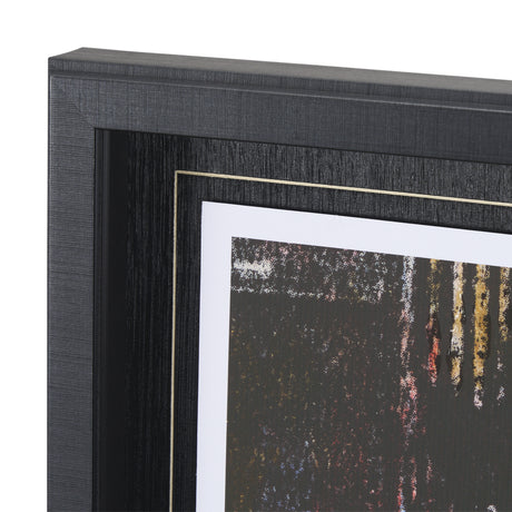 City Vibe I by Mercana Studio a Hand Embellished Textured Framed Art Print Matted under Glass from Mercana - Luna Furniture