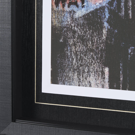 City Vibe I by Mercana Studio a Hand Embellished Textured Framed Art Print Matted under Glass from Mercana - Luna Furniture