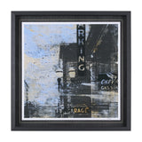 City Vibe II by Mercana Studio a Hand Embellished Textured Framed Art Print Matted under Glass from Mercana - Luna Furniture