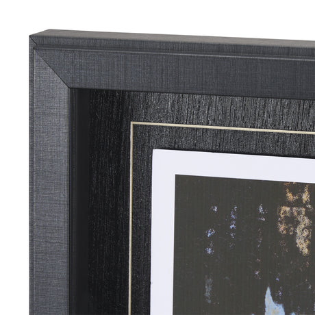 City Vibe IV by Mercana Studio a Hand Embellished Textured Framed Art Print Matted under Glass from Mercana - Luna Furniture