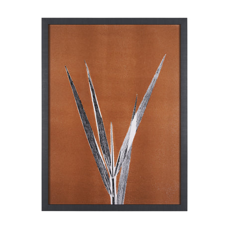 New Grasses 1 by Mary Margaret Briggs a Hand Embellished Textured Framed Art Print from Mercana - Luna Furniture
