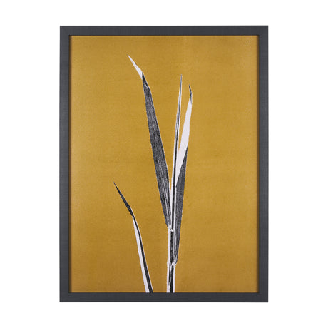 New Grasses 2 by Mary Margaret Briggs a Hand Embellished Textured Framed Art Print from Mercana - Luna Furniture