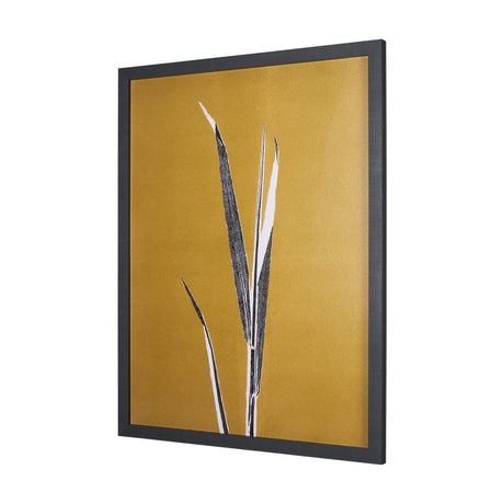 New Grasses 2 by Mary Margaret Briggs a Hand Embellished Textured Framed Art Print from Mercana - Luna Furniture
