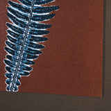 Nutmeg Fern 4 by Mary Margaret Briggs Hand Embellished Textured Framed Art Print Matted under Glass from Mercana - Luna Furniture