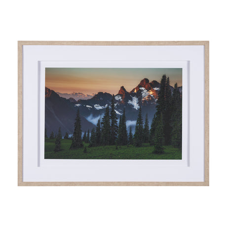 Sunrise Morning by Gary Blatter a Hand Embellished Textured Framed Photo Art Print Matted under Glas from Mercana - Luna Furniture